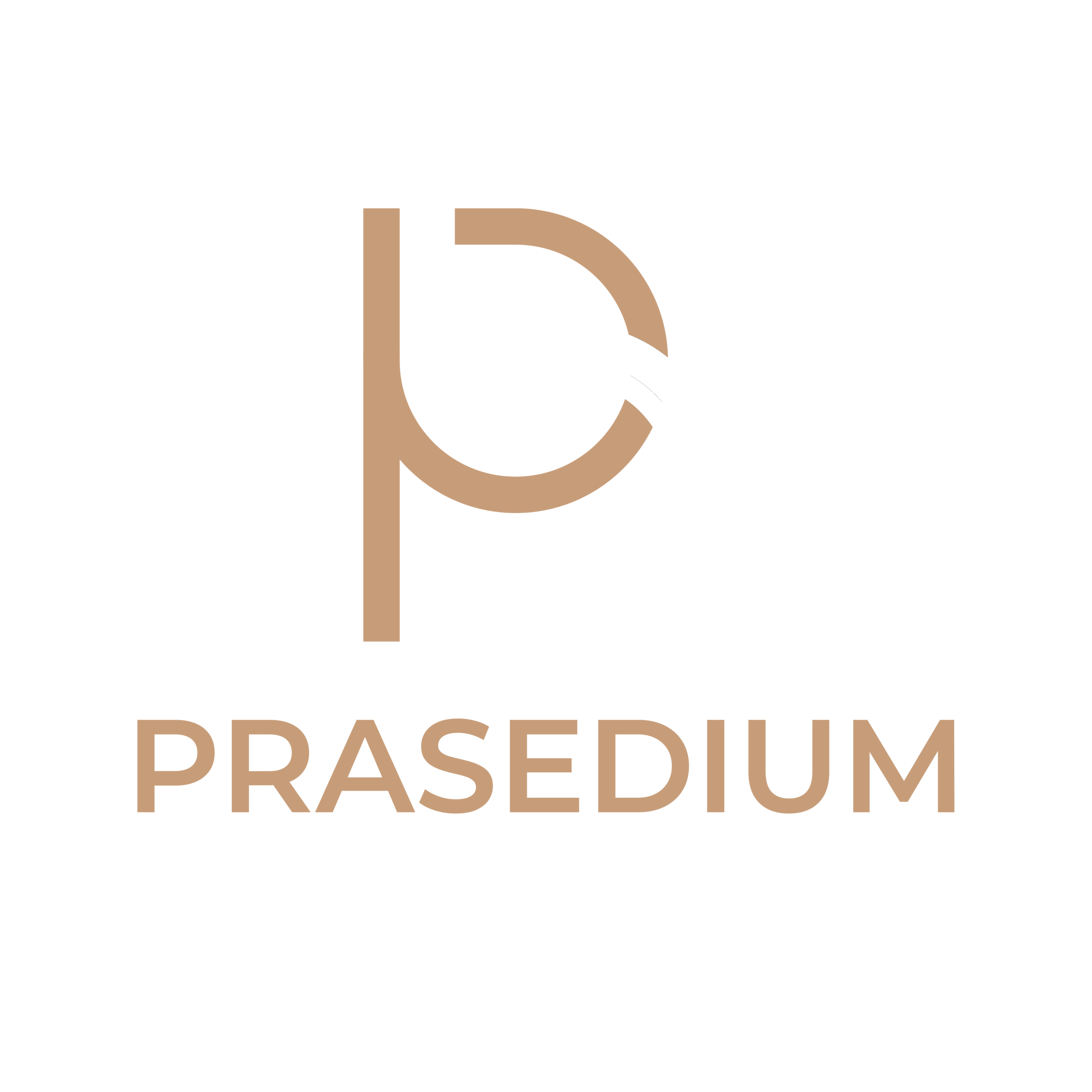 White logo